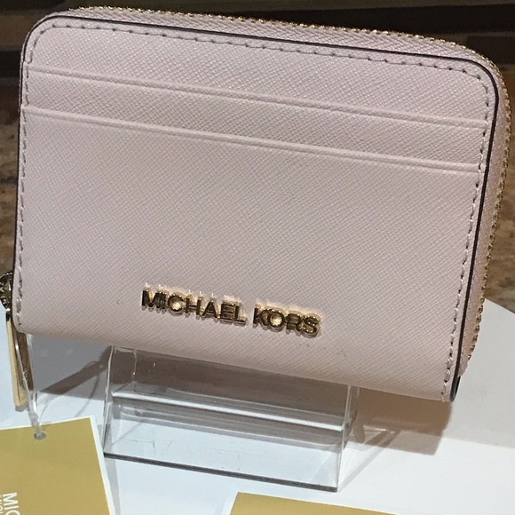 NWT Michael Kors Leather Compact Card Wallet ๐๐๐ธ - Picture 12 of 17